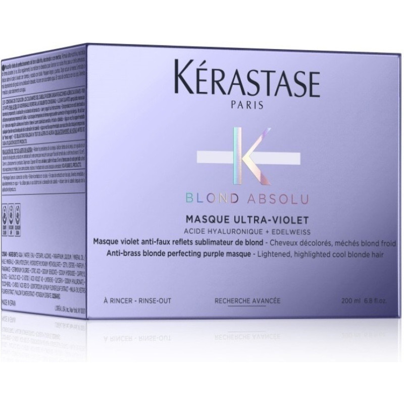 Kérastase Blond Absolu Ultra-Violet Μάσκα Μαλλιών για Διατήρηση Χρώματος 200ml