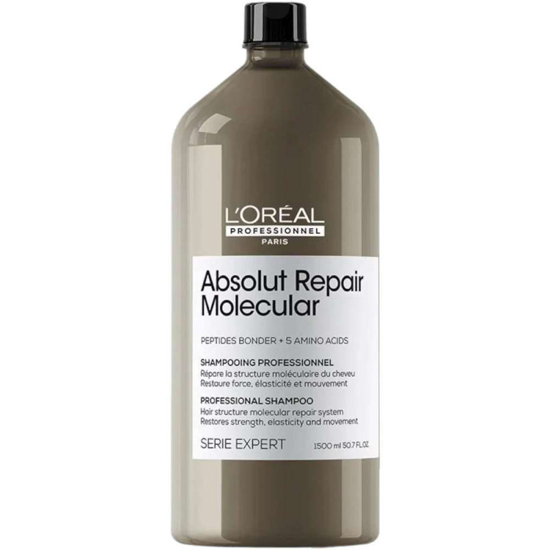 ABSOLUT REPAIR MOLECULAR ΣΑΜΠΟΥΆΝ ΕΠΑΝΌΡΘΩΣΗΣ ΧΩΡΊΣ ΘΕΙΙΚΆ ΆΛΑΤΑ ΓΙΑ ΤΑΛΑΙΠΩΡΗΜΈΝΑ ΜΑΛΛΙΆ 1500ML