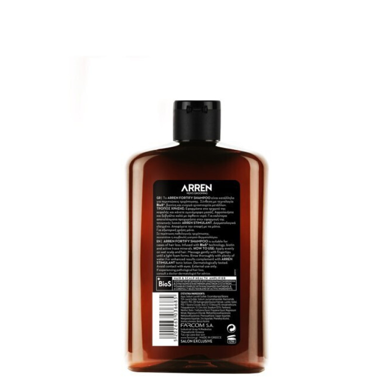 Farcom Arren Grooming Fortify Σαμπουάν κατά της Τριχόπτωσης 400ml