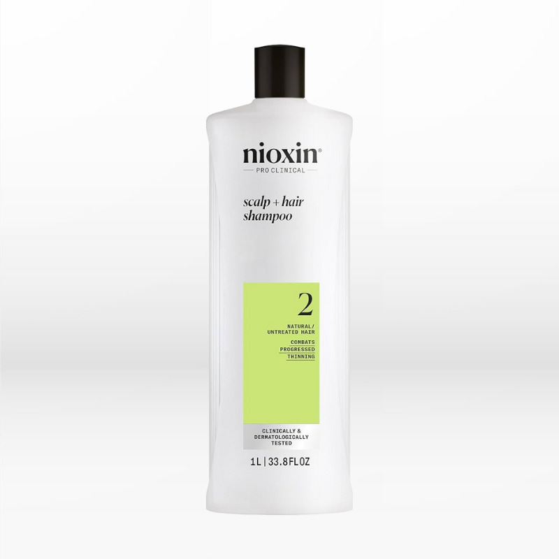 Nioxin System 2 Cleanser Σαμπουάν για Φυσικά Μαλλιά 1000ml