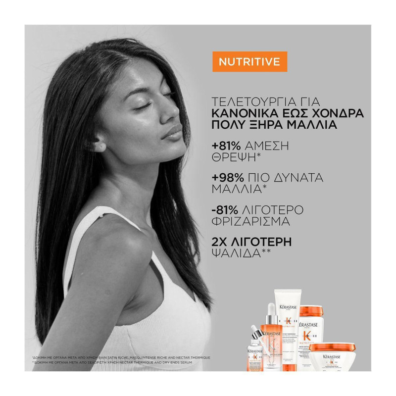 Kérastase Nutritive Nutri-Supplement Scalp Serum κατά της Ξηροδερμίας για Όλους τους Τύπους Μαλλιών 90ml