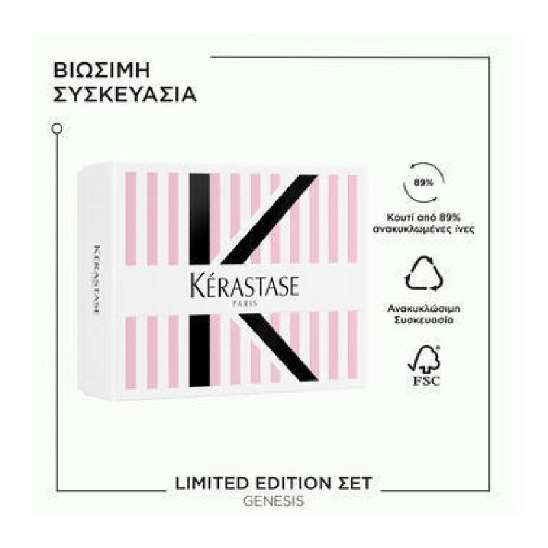Kérastase Genesis Limited Edition Set Για Τριχόπτωση (Shampoo Nutri-Fortifiant 250ml, Mask 200ml)