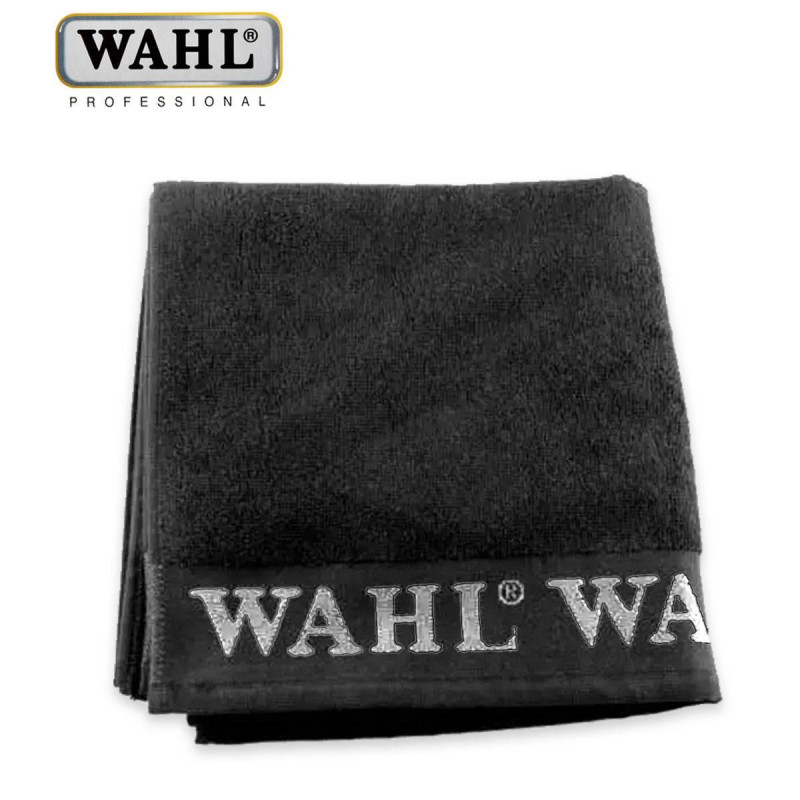 Μαύρη πετσέτα Wahl wahl 100% βαμβάκι 50 x 100 cm