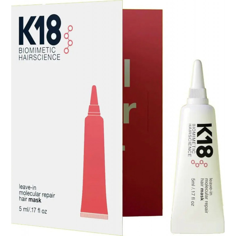 K18 Μάσκα Μαλλιών Leave-in Molecular Repair για Επανόρθωση 5ml