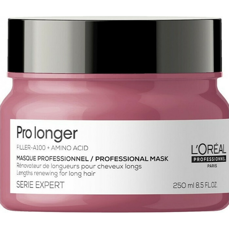 L'Oreal Serie Expert Filler-A100 & Amino Acid Pro Longer Rinse Out Lengths Renewing Masque 250ml