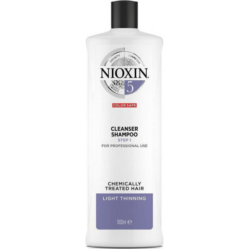Nioxin Cleanser System 5 Color Safe Shampoo 1000ml