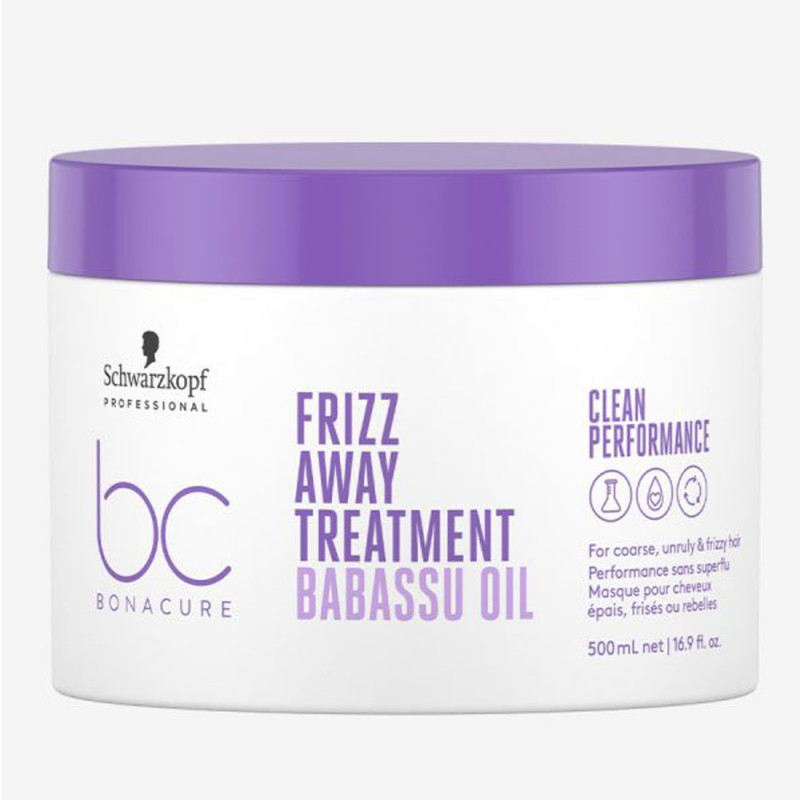 Schwarzkopf Μάσκα Μαλλιών Bonacure Frizz Away Treatment για Λείανση 500ml
