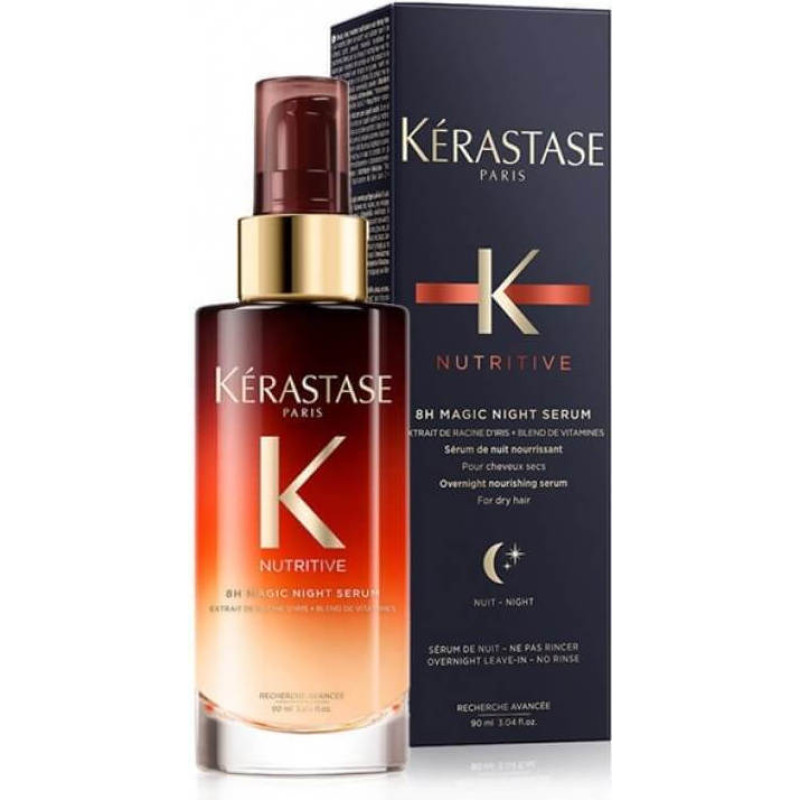 Kérastase Nutritive 8H Magic Night Serum Θρέψης για Ξηρά Μαλλιά 90ml