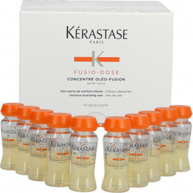 Kérastase Fusio-dose Αμπούλες Μαλλιών Ενδυνάμωσης 10x12ml