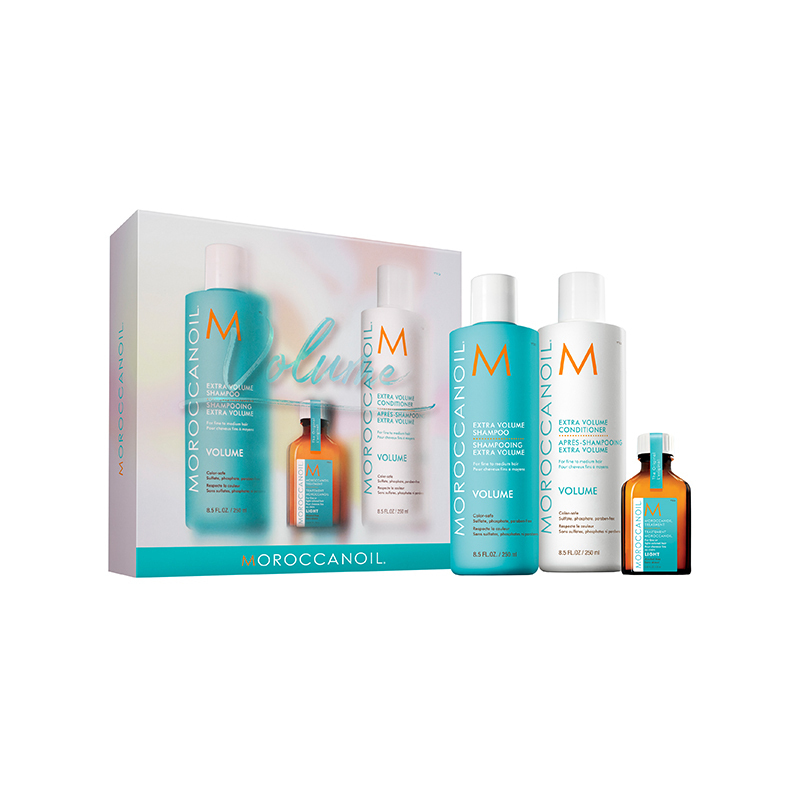 Moroccanoil Spring Volume Σετ Περιποίησης Μαλλιών με Σαμπουάν, Conditioner και Treatment 4τμχ