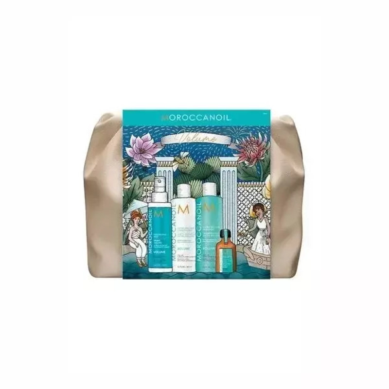 Moroccanoil Volume Box (Shampoo 250ml , Conditioner 250ml, Treatment Light 25ml, Volumizing Mist 160ml)