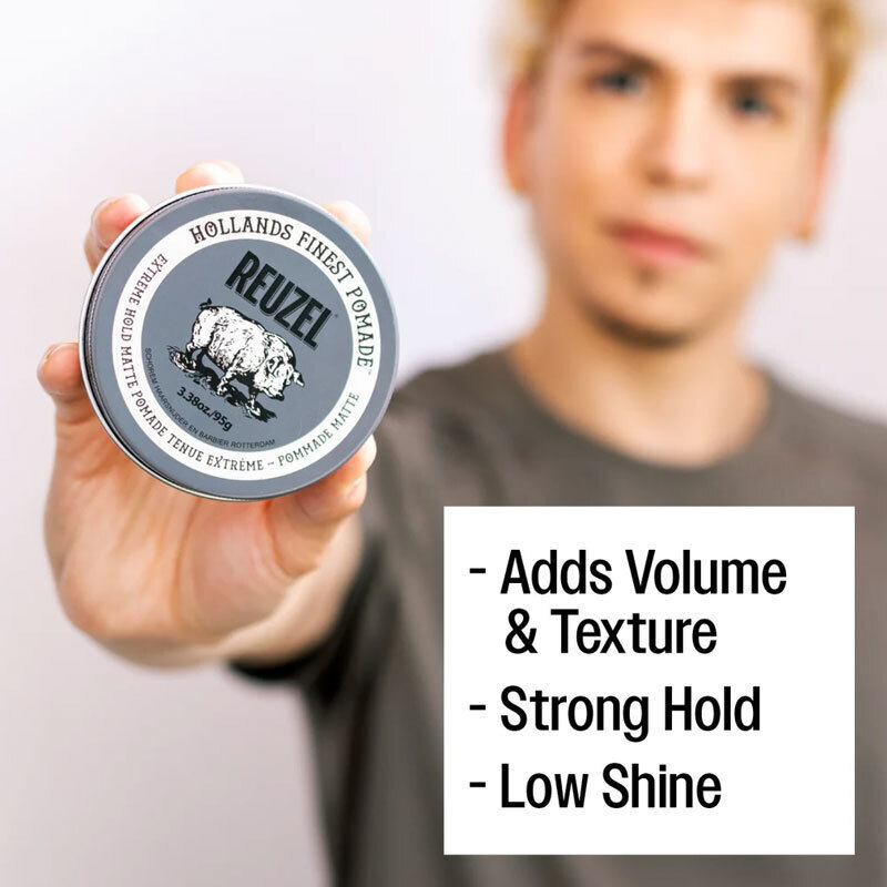Reuzel Extreme Hold Matte Pomade Pig 95gr