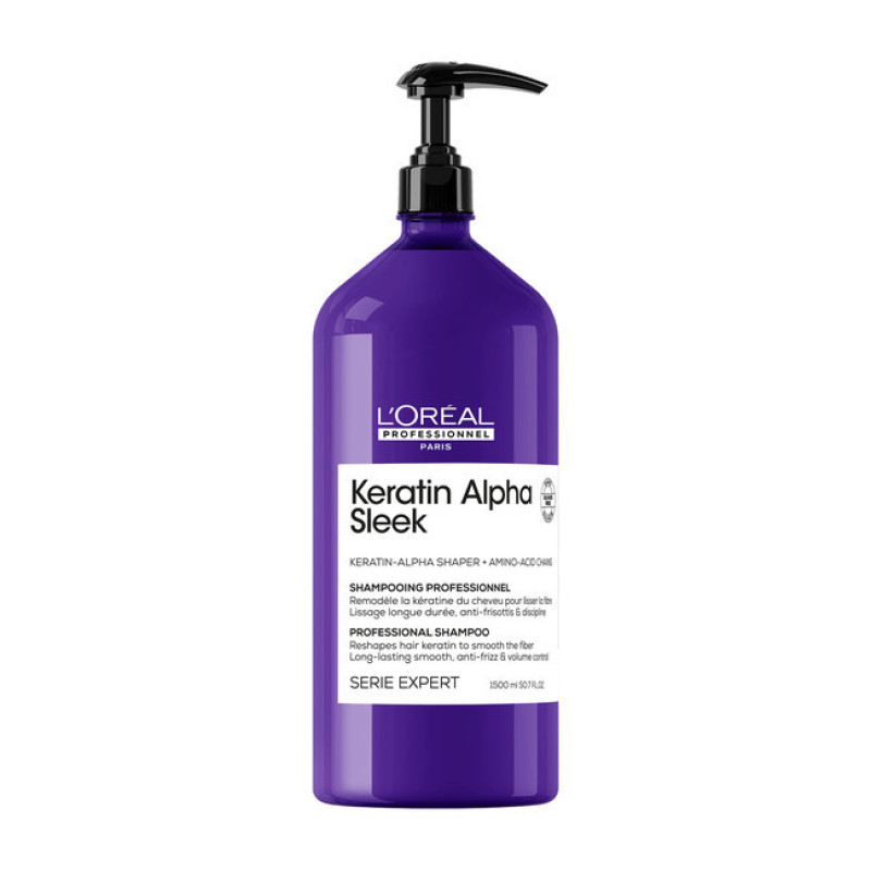 L'Oréal Professionnel Keratin Alpha Sleek Σαμπουάν 1500ml
