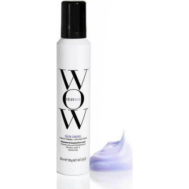 Color Wow Control Purple Toning and Styling Foam 200ml