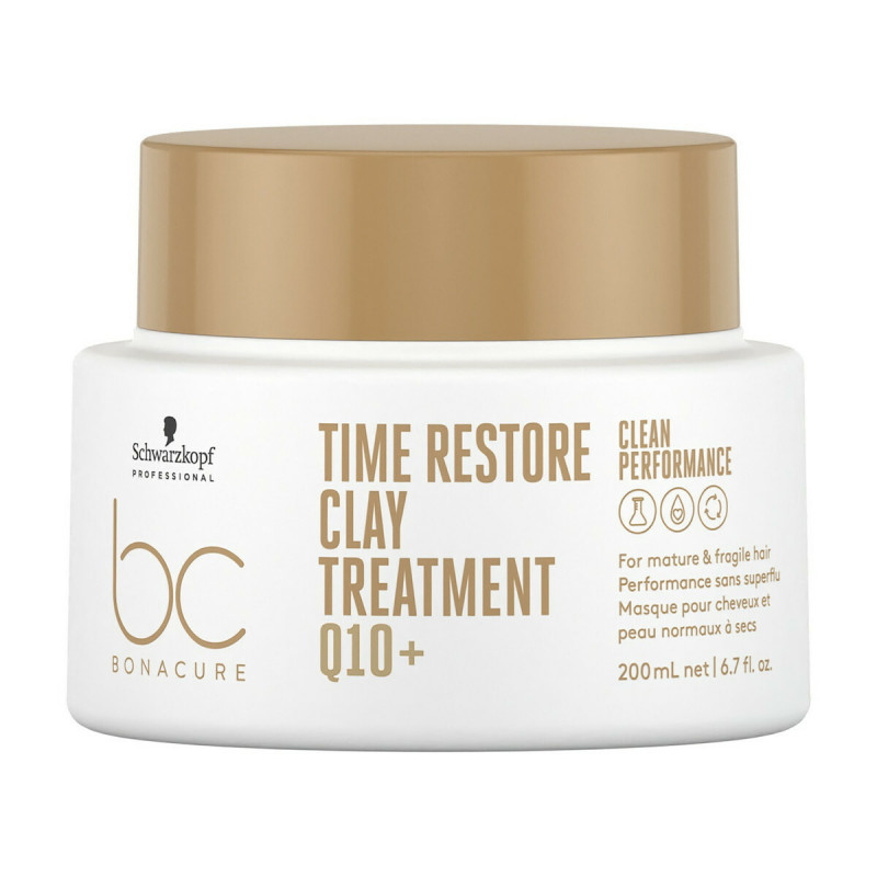 Schwarzkopf Bc Bonacure Time Restore Clay Q10+ Treatment 200ml