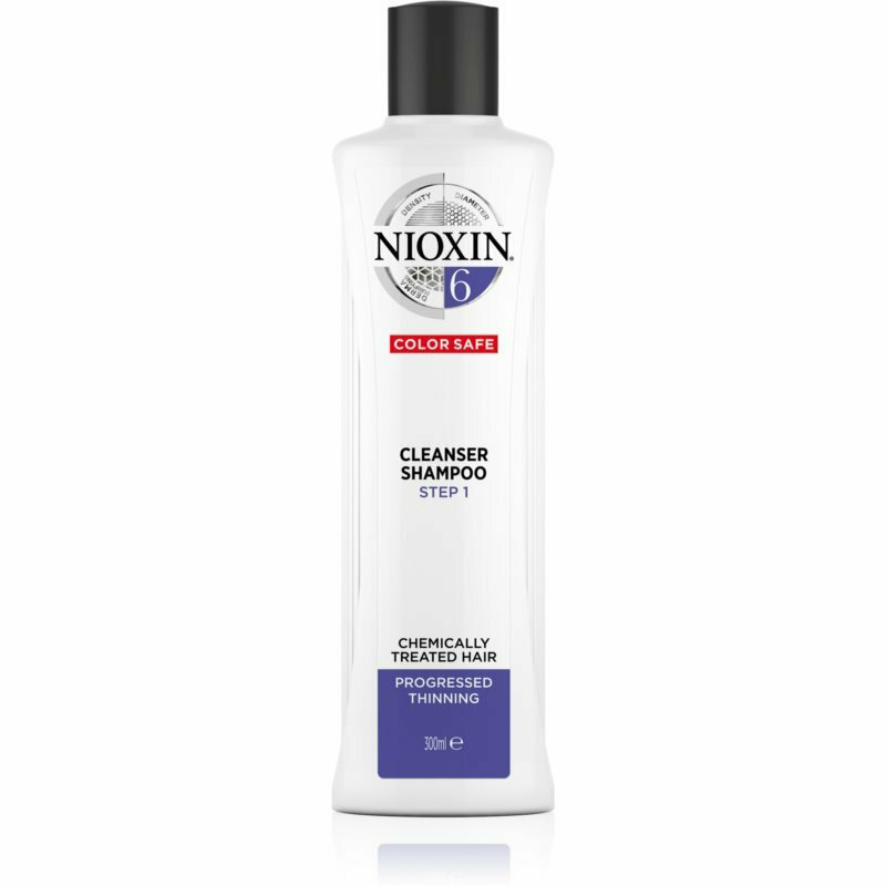 Nioxin System 6 Step 1 Color Safe Cleanser Shampoo 300ml