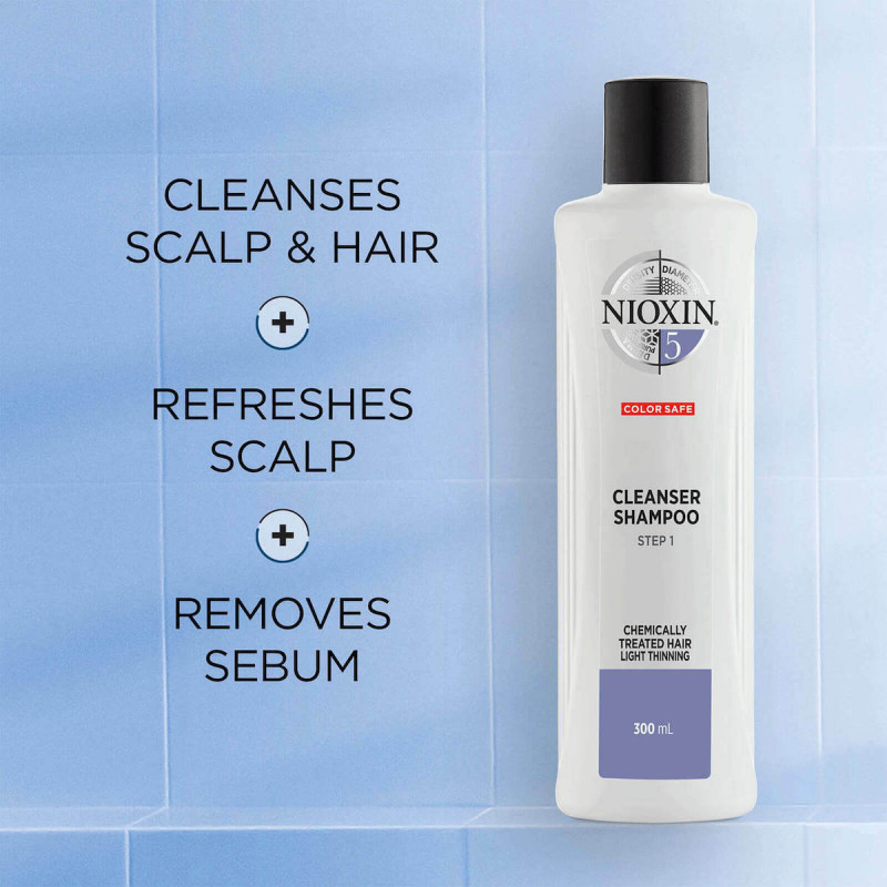 Nioxin Cleanser System 5 Color Safe Shampoo 300ml