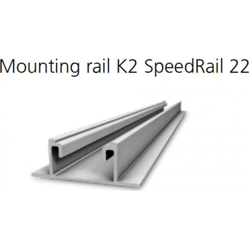 Ράγα στήριξης φωτοβολταϊκών συστημάτων Κ2 MR K2P 4.40 (SPEED RAIL)