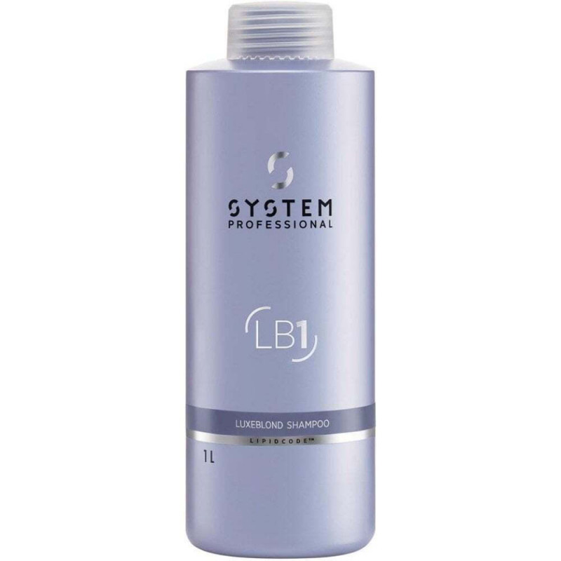 System Professional Luxeblond LB1 Σαμπουάν Διατήρησης Χρώματος για Βαμμένα Μαλλιά 1000ml