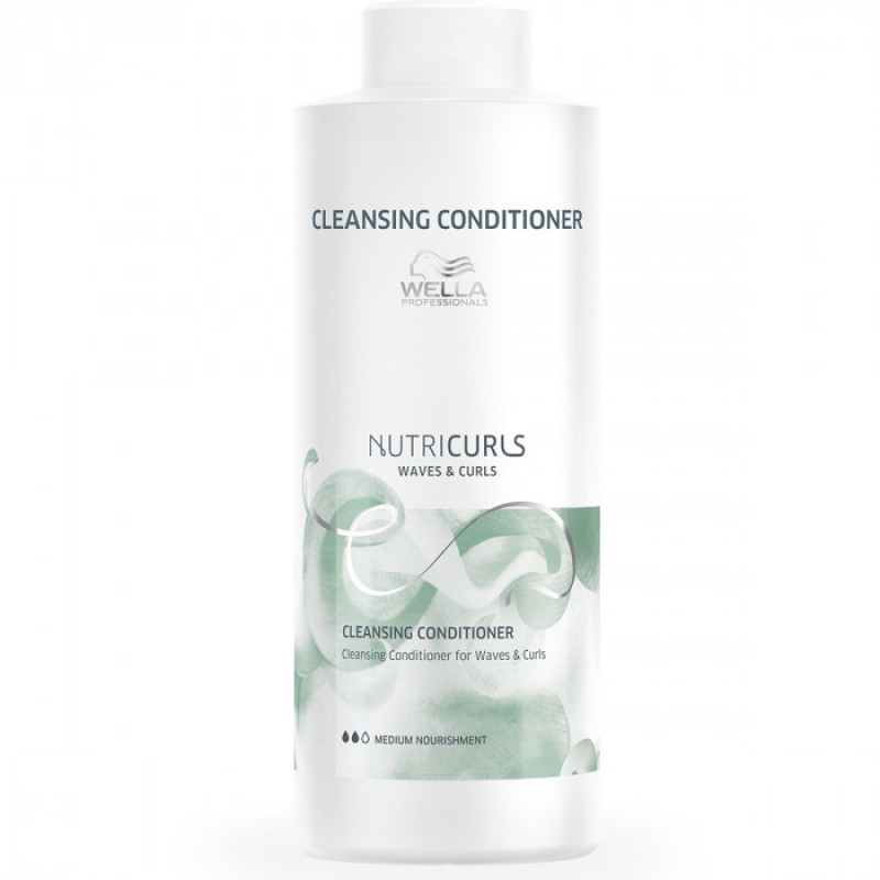 Wella Nutricurls Waves & Curls Cleansing Conditioner 1000ml