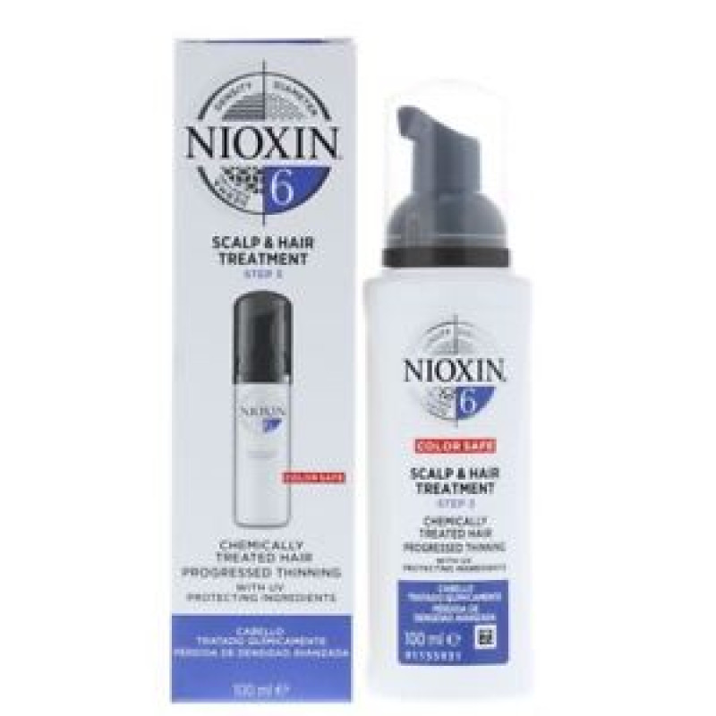 Nioxin Scalp & Hair Treatment System 6 Color Safe 100ml