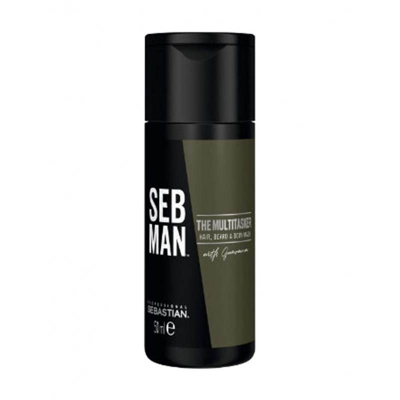 Sebastian Professional Seb Man The Multitasker - 3in1 - Hair, Beard & Body Wash 50ml