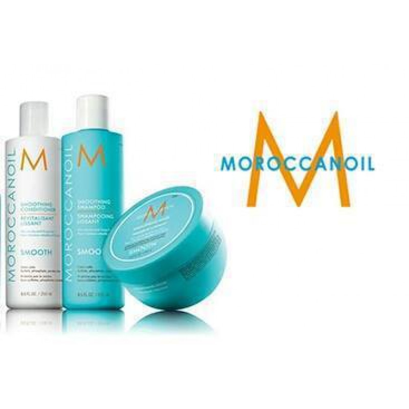 MOROCCANOIL SET SMOOTH Smoothing Shampoo 250ml Smoothing Conditioner 250ml  Smoothing Mask 250ml