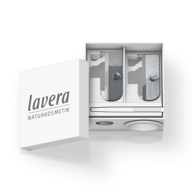 LAVERA | Διπλή Ξύστρα για τυπικά όσο και για μεγάλα μολύβια ματιών και χειλιών