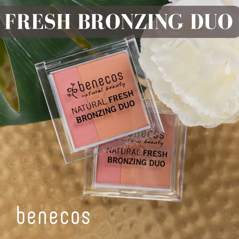 BENECOS | Διπλό Ρουζ Μπρονζέ Ibiza Nights 8g