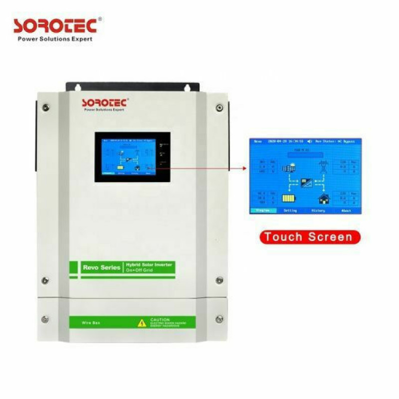 REVO II Series 48V On/Off Grid 5.5kw Solar Hybrid Inverters with 90A MPPT Solar Controller