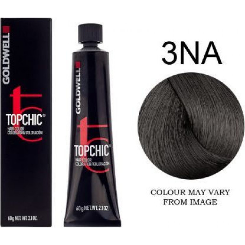 Goldwell Topchic Permanent Hair Color 3ΝΑ Καστανό Σκούρο Φυσικό Σαντρέ 60ml