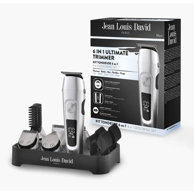ULTIMATE GROOMING KIT 6-IN-1 - Τρίμερ Ρεύματος/Επαναφορτιζόμενο 6 σε 1