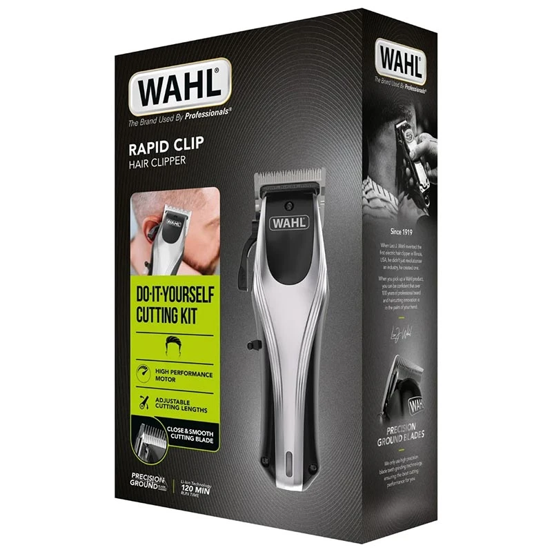 WAHL RAPID CLIP Κουρευτική Μηχανή Ρεύματος / Επαναφορτιζόμενη