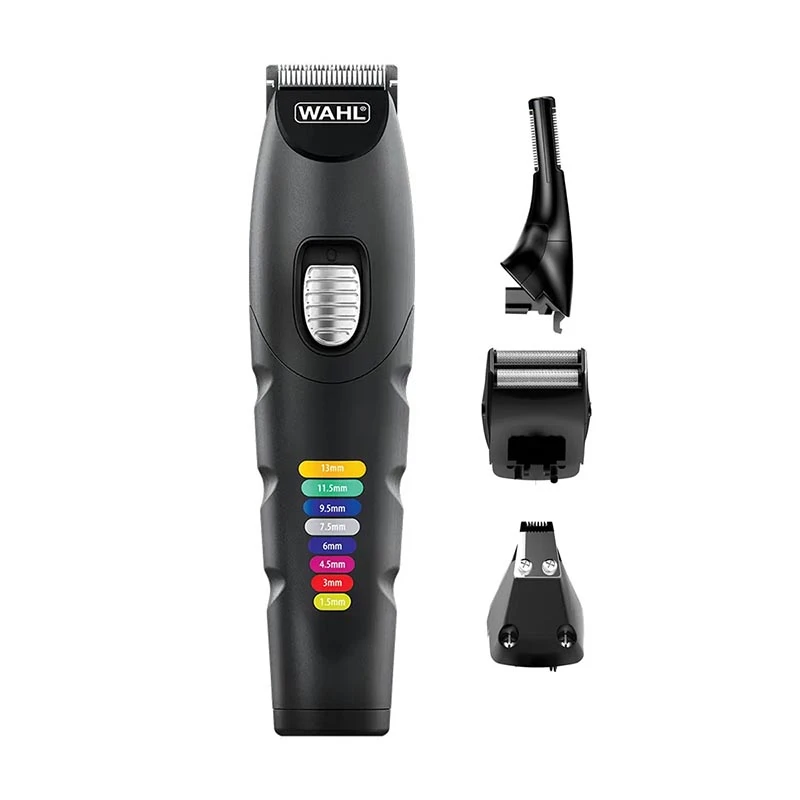 WAHL COLOR TRIM ADVANCED Επαναφορτιζόμενο Τρίμερ Προσώπου / Σώματος με 4 Κεφαλές