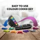 WAHL COLOR TRIM ADVANCED Επαναφορτιζόμενο Τρίμερ Προσώπου / Σώματος με 4 Κεφαλές
