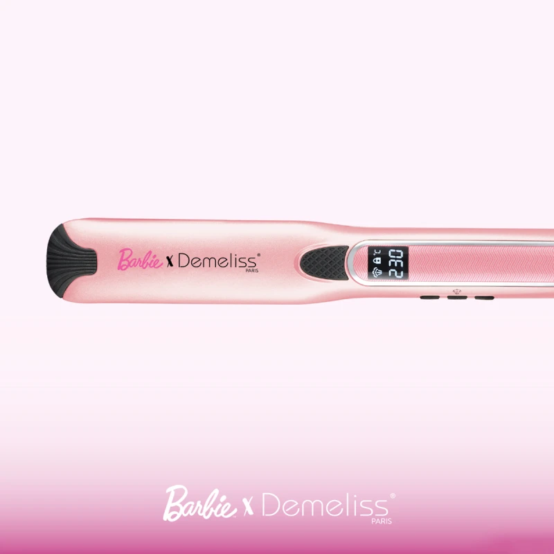 DEMELISS BARBIE TITANIUM Ψηφιακή Πρέσα Μαλλιών Με Ατμό & Πλάκες Τιτανίου