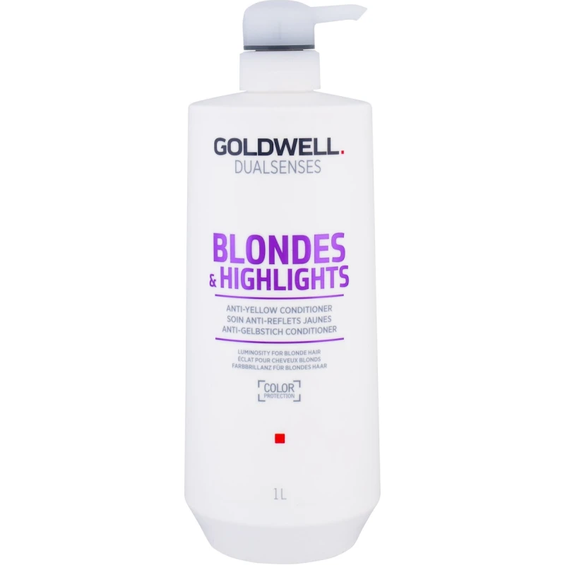 Goldwell Dualsenses Blondes Highlights Conditioner Διατήρησης Χρώματος για Βαμμένα Μαλλιά 1000ml