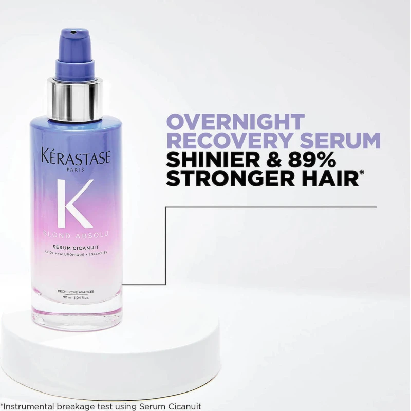 Kérastase Blond Absolu Serum Αναδόμησης για Βαμμένα Μαλλιά Cicanuit 90ml