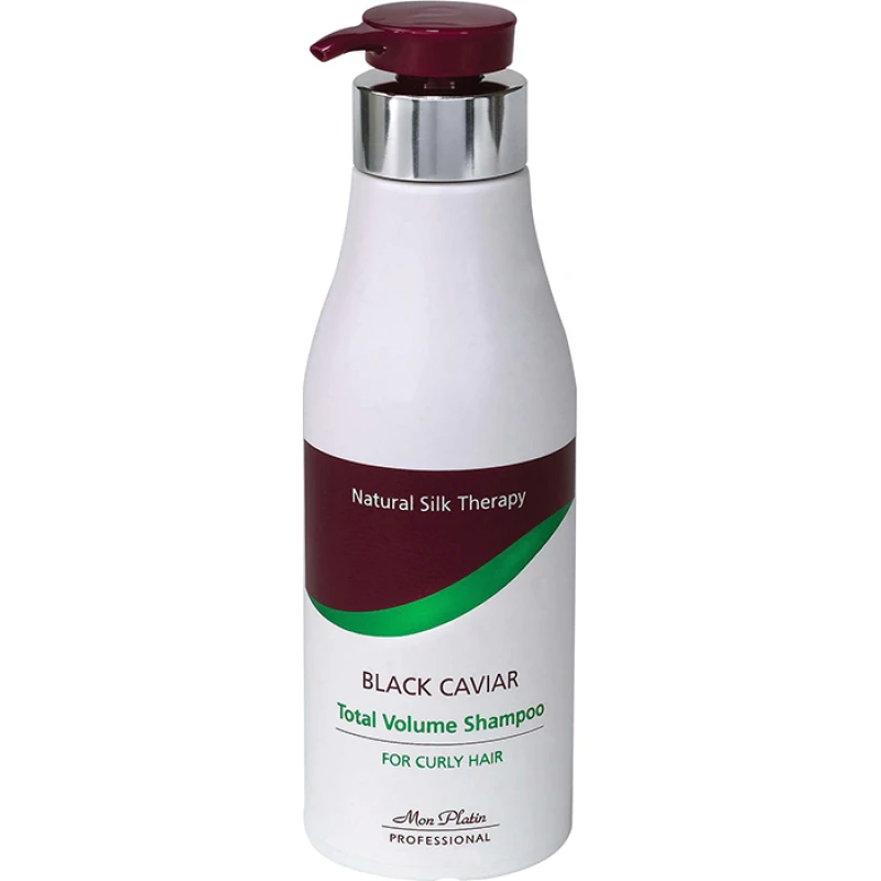 Mon Platin Black Caviar Σαμπουάν Αναδόμησης/Θρέψης & Ενυδάτωσης για Σγουρά Μαλλιά 500ml