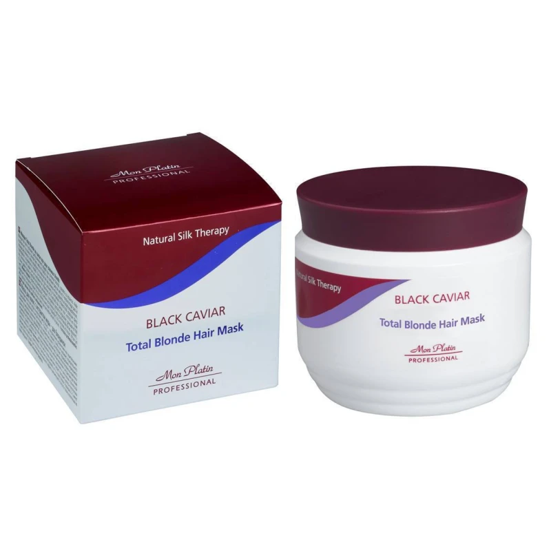 Mon Platin Black Caviar Μάσκα Μαλλιών για Διατήρηση Χρώματος 250ml
