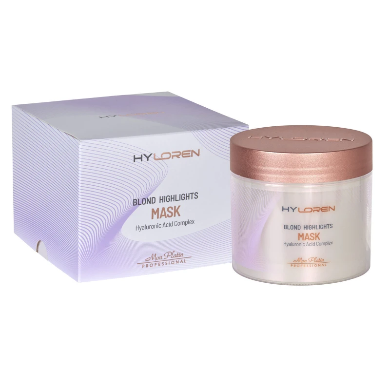 Mon Platin Hyloren Blond Highlights Μάσκα Μαλλιών για Διατήρηση Χρώματος 500ml
