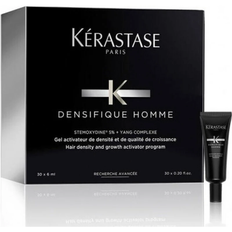Kérastase Densifique Homme Αμπούλες Μαλλιών κατά της Τριχόπτωσης 30x6ml