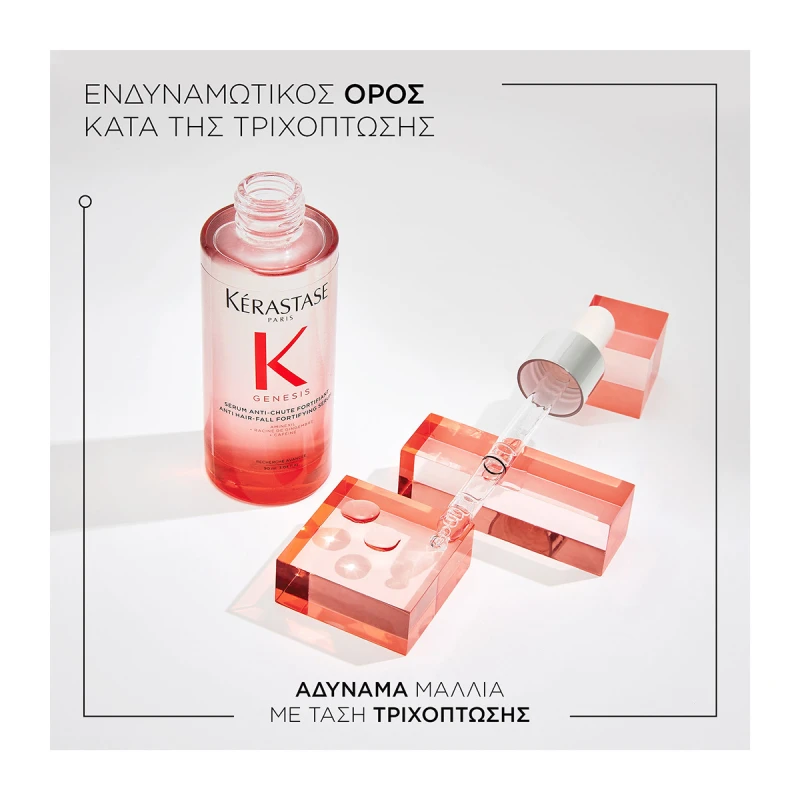 Kérastase Genesis Anti-Chute Fortifiant Serum κατά της Τριχόπτωσης για Όλους τους Τύπους Μαλλιών 90ml