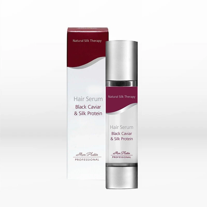 Mon Platin Black Caviar Μετάξι για Αναδόμηση της Τρίχας 100ml