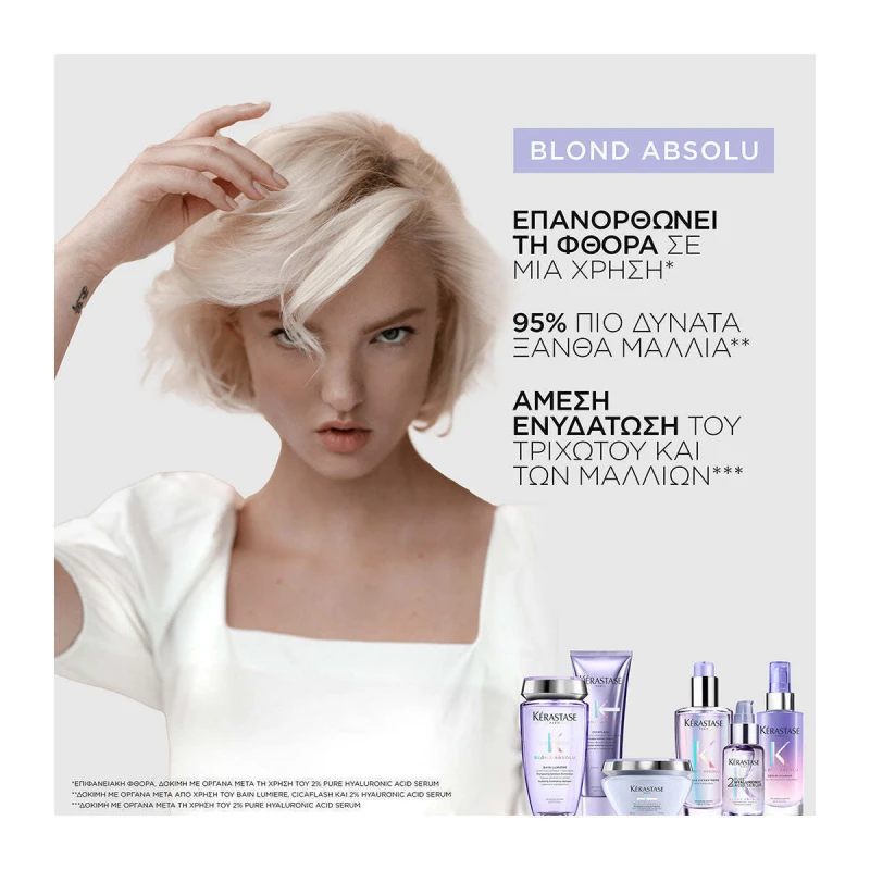 Kérastase Blond Absolu Cicaextreme Μάσκα Μαλλιών για Διατήρηση Χρώματος 200ml Kérastase Blond Absolu Cicaextreme Μάσκα Μαλλιών για Διατήρηση Χρώματος 200ml