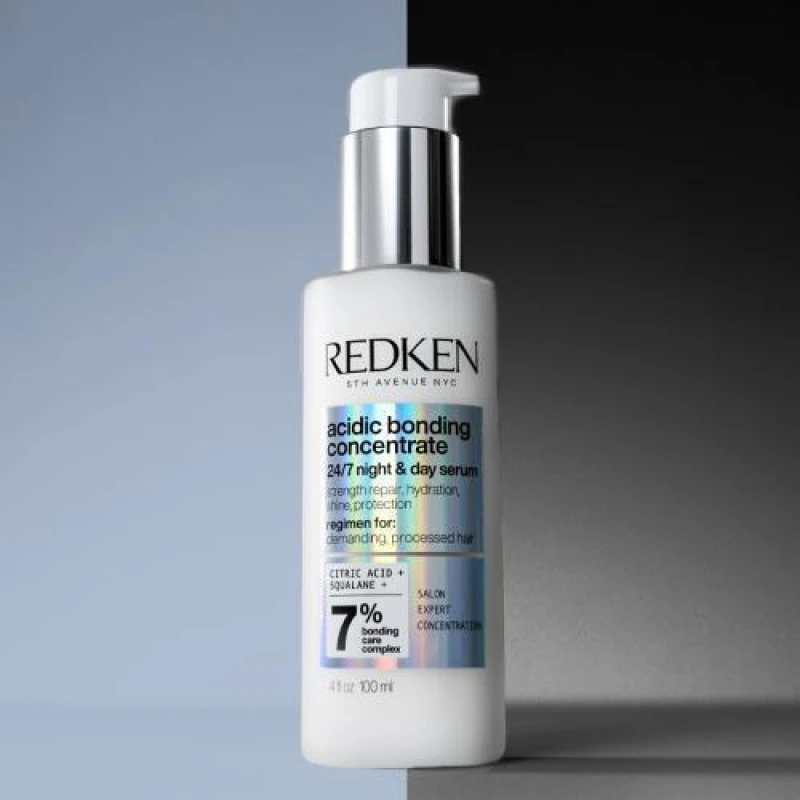 Redken Acidic Bonding Concentrate 24/7 Night & Day Leave In Serum Μαλλιών για Ενδυνάμωση 100ml