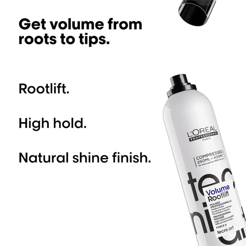 L'Oréal Professionnel Techni Art Volume Lift Force 3 Rootlift Spray-Mousse 250ml