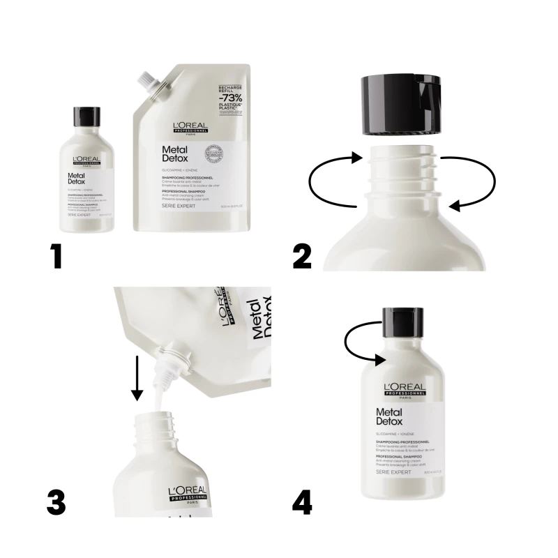 METAL DETOX ΣΑΜΠΟΥΆΝ REFILL 500ML 500ML METAL DETOX ΣΑΜΠΟΥΆΝ REFILL 500ML 500ML
