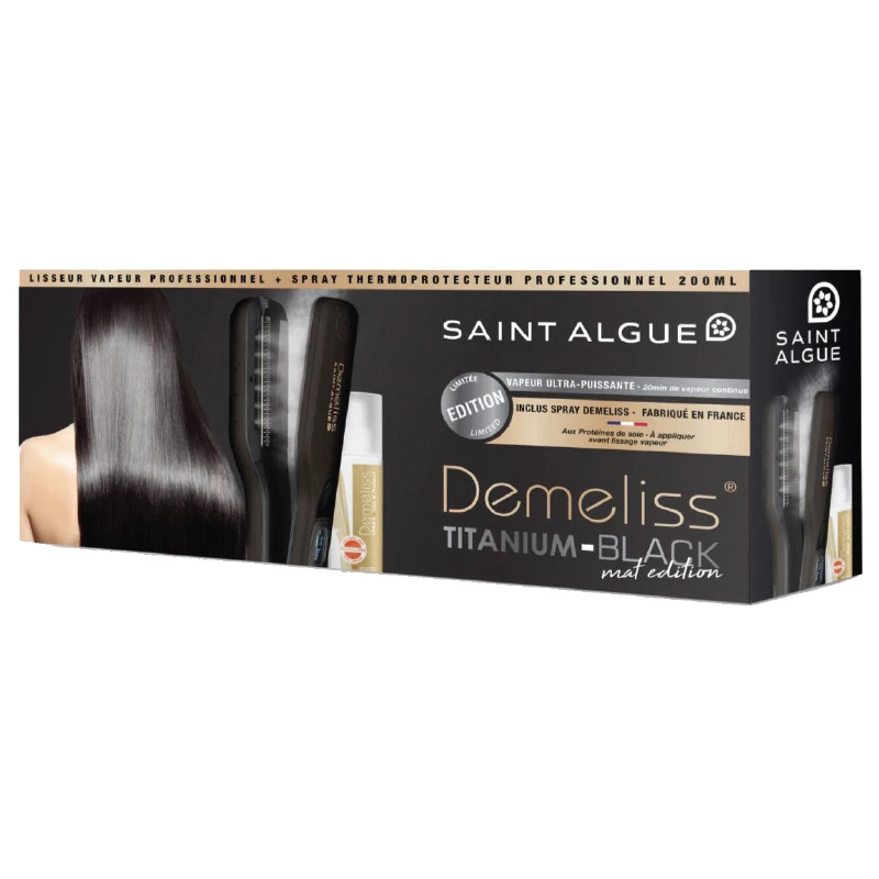 SAINT ALGUE  DEMELISS LISSEUR TITANIUM BLACK ΨΗΦΙΑΚΗ ΠΡΕΣΑ ΑΤΜΟΥ 230OC