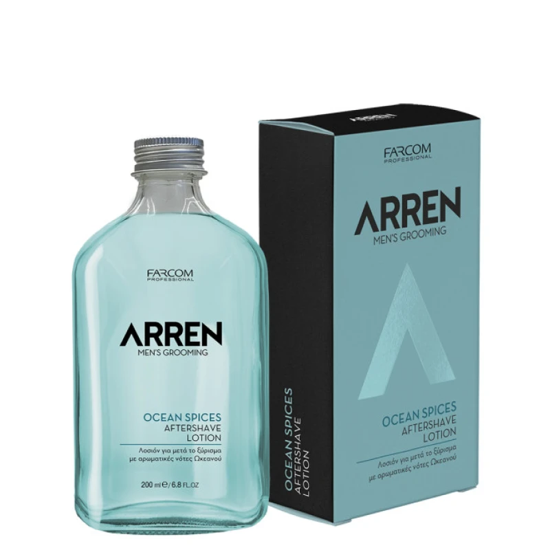 Farcom Arren Mens Grooming Ocean Spices Aftershave Lotion 200ml